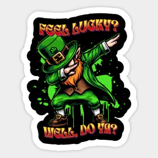 Lucky Leprechaun Sticker